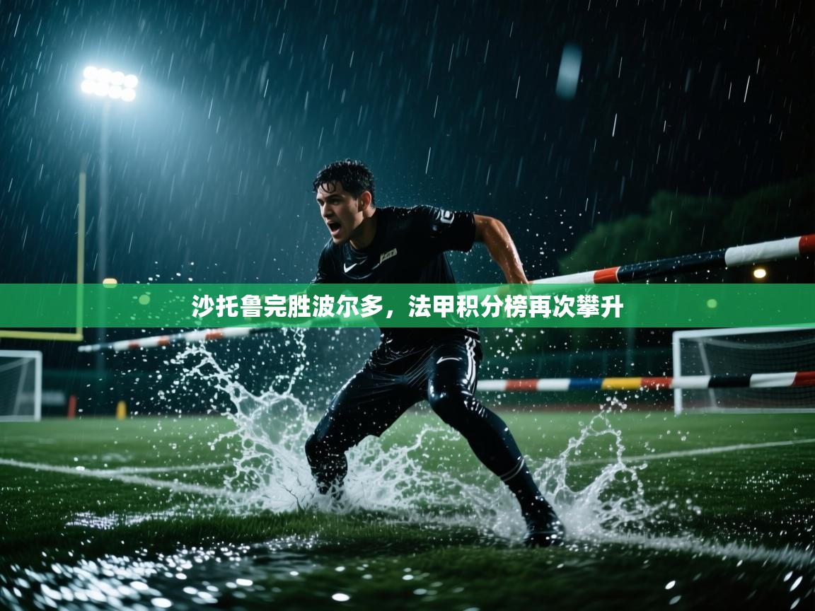 沙托鲁完胜波尔多，法甲积分榜再次攀升