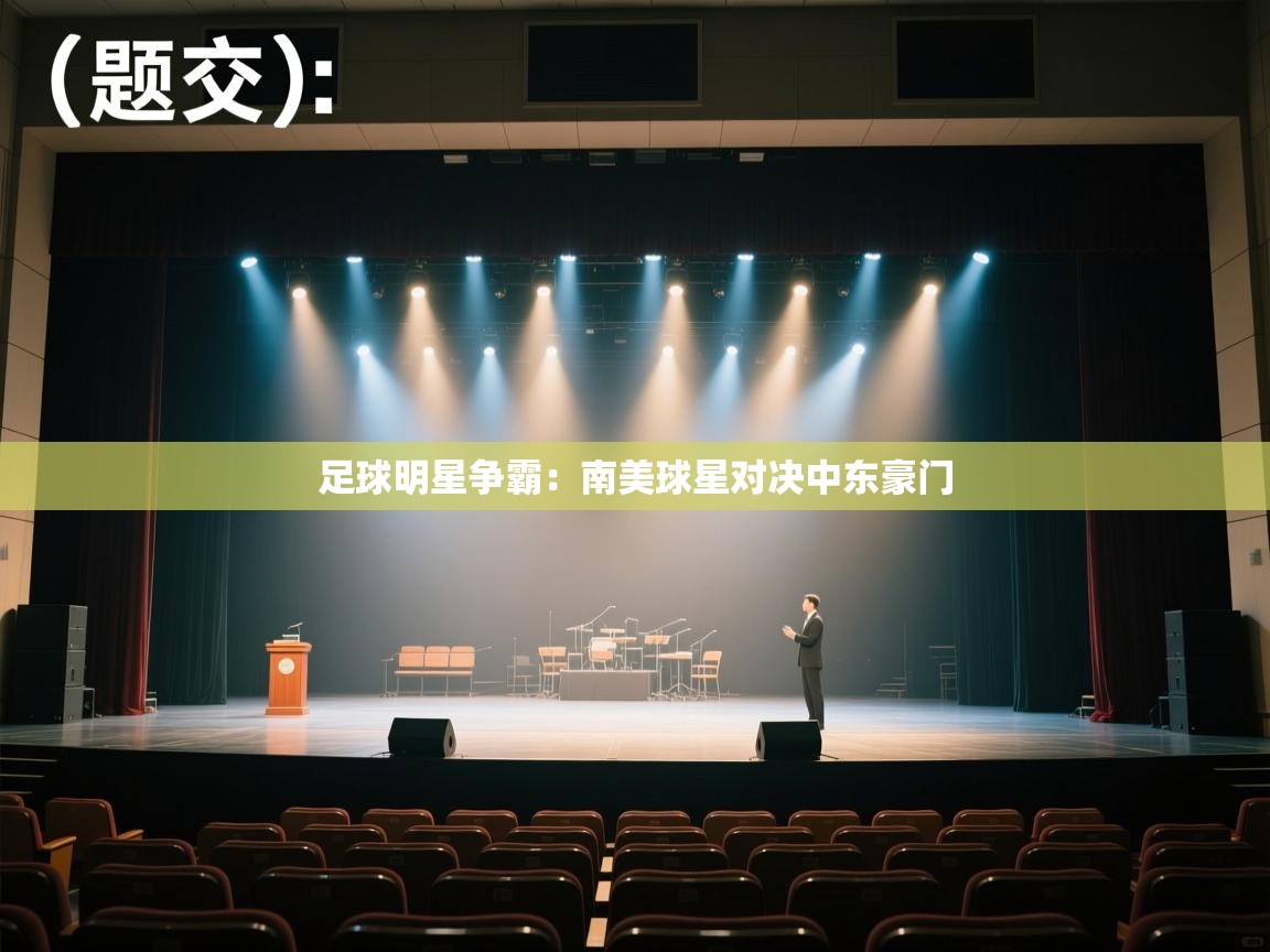 足球明星争霸：南美球星对决中东豪门