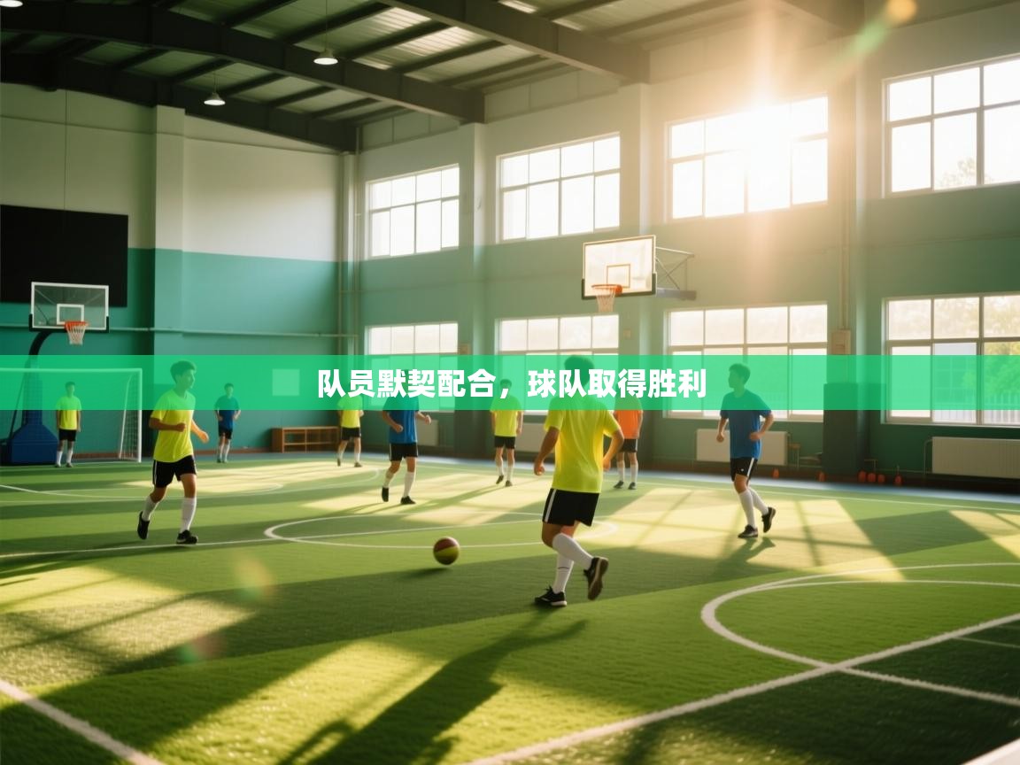 队员默契配合，球队取得胜利